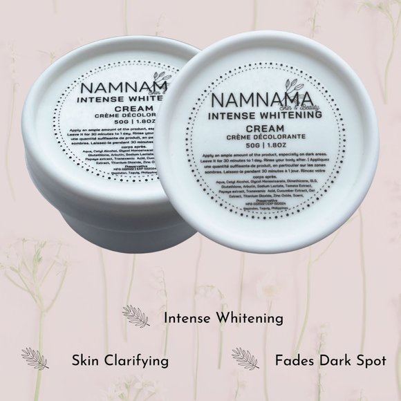 INTENSE WHITENING CREAM Bleaching 50g x 1 Lightens Dark Spots, Clarify - Picture 4 of 6